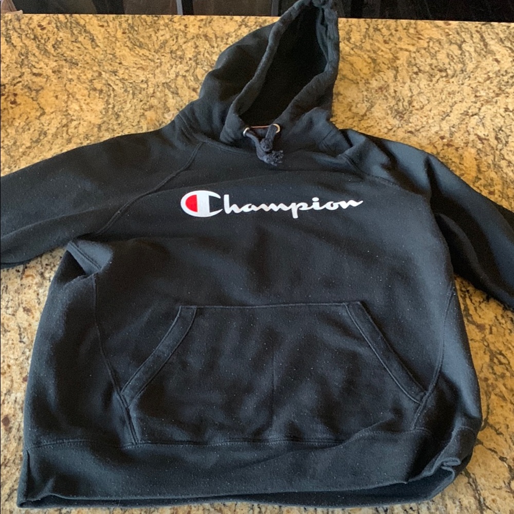 Champion Black Hoodie